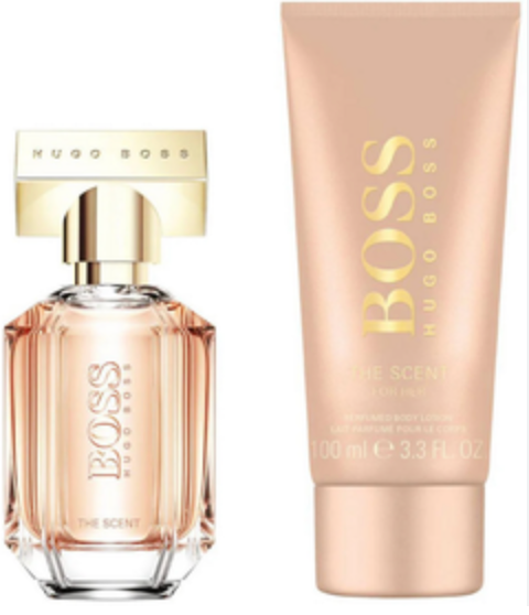 HUGO BOSS THE SCENT 1.7 EDP L + 3.4 B/L