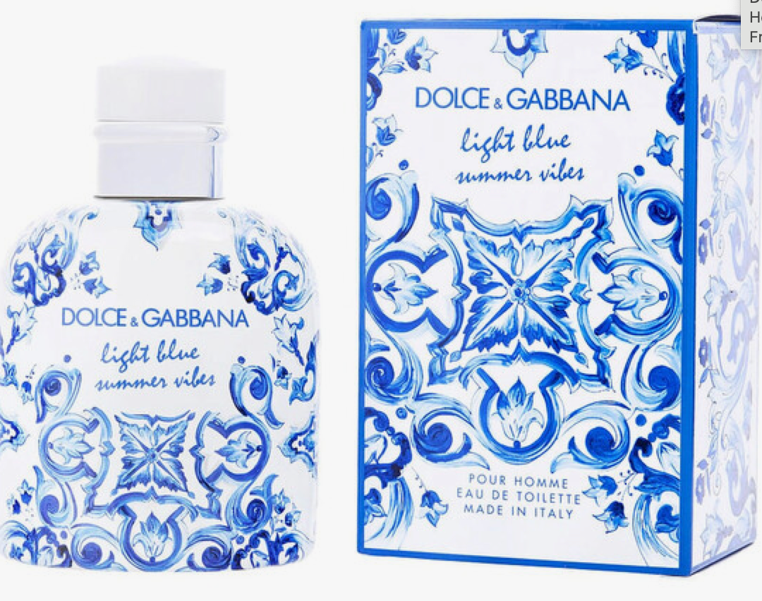 Dolce & Gabbana Light Blue Summer Vibes 4.2 oz Eau de Toilette (Men)
