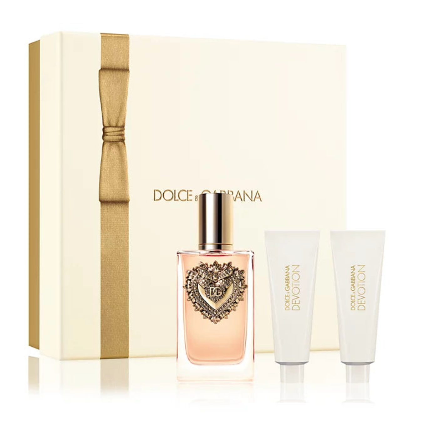 Devotion D&G 3-Piece Set (3.4oz Eau de Parfum + 1.7oz Body Lotion + 1.7oz Shower Gel) Women EDP