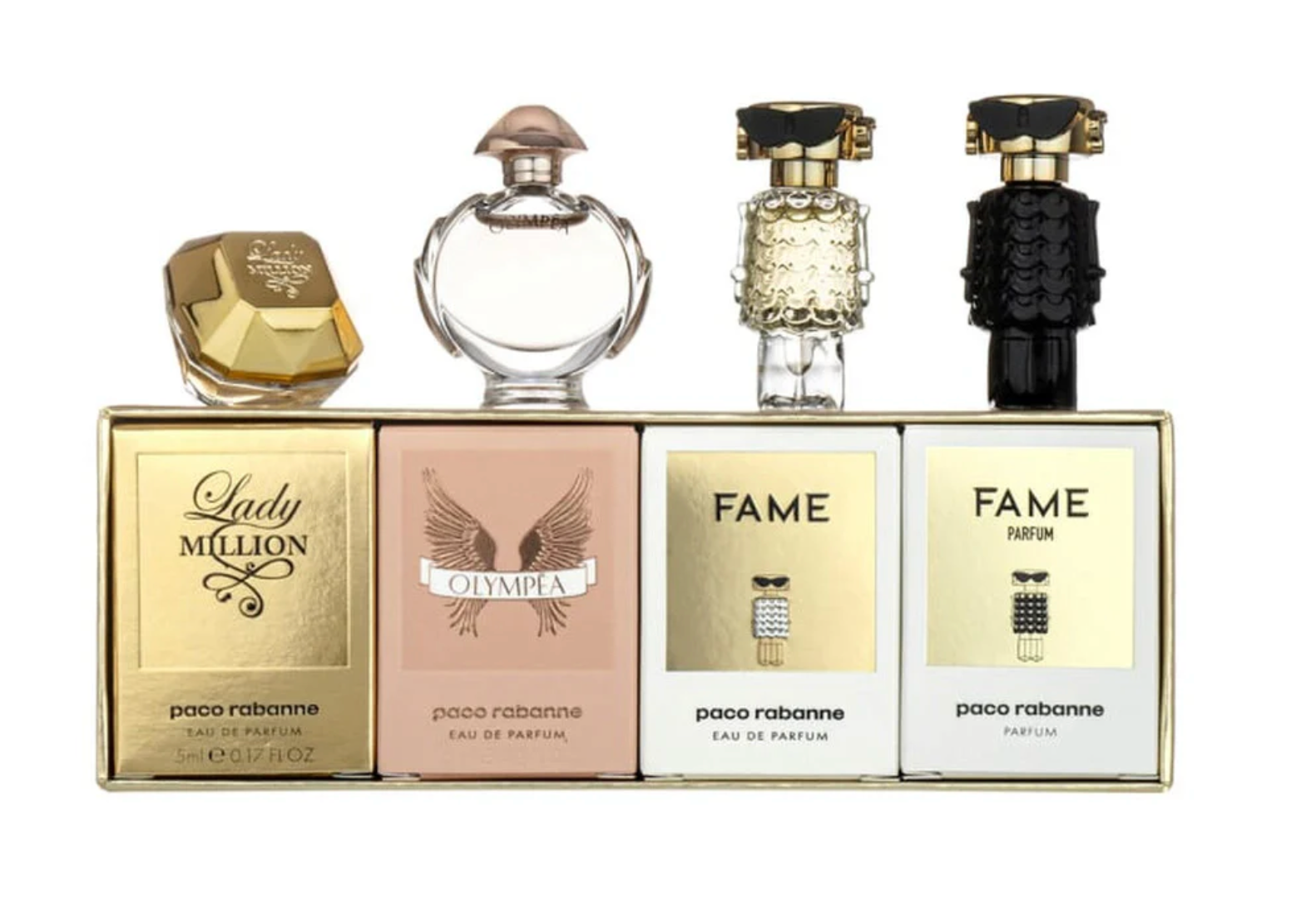 Paco Rabanne Mini 4x 0.17oz Women