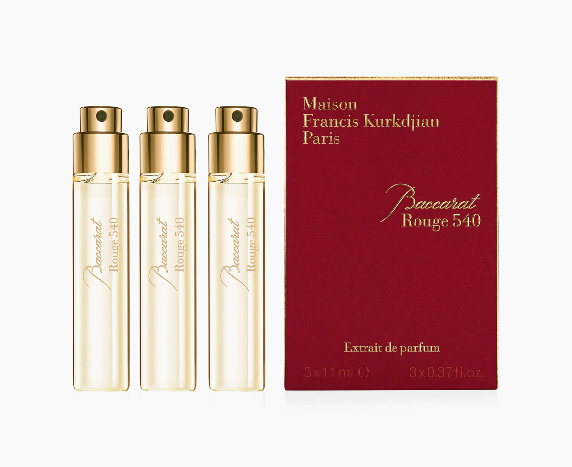 MINI MAISON FK BACCARAT ROUGE 540 EXTRAIT 3x11ML EDP