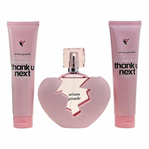 ARIANA GRANDE THANK U NEXT 3.4oz EDP L + 3.4BODY LOTION + 3.4oz SHOWER GEL