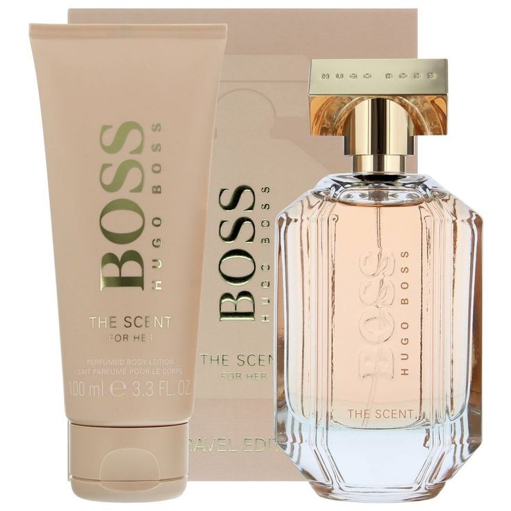 HUGO BOSS THE SCENT 1.7 EDP L + 3.4 B/L