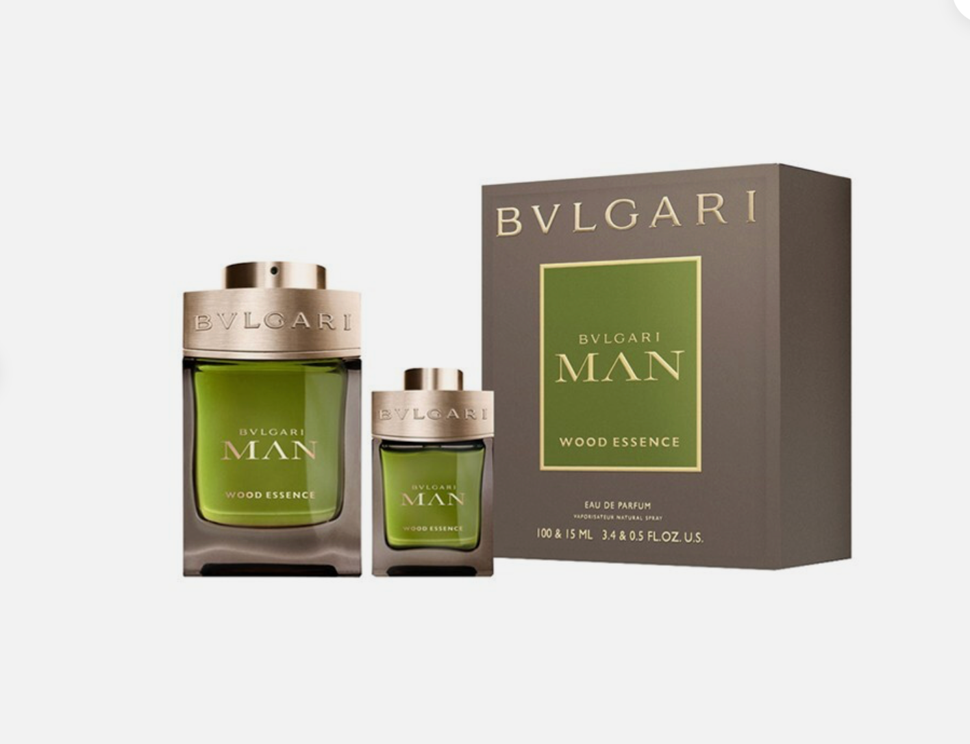 BVLGARI MAN WOOD ESSENCE 3.4 EDP M + 15ML