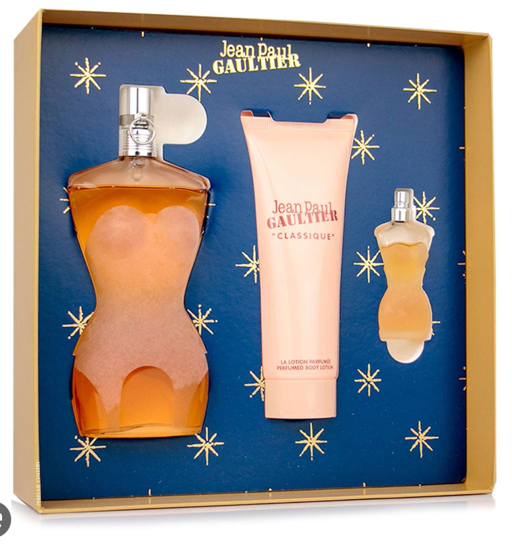 SET JEAN PAUL GAULTIER 3.4 EDT + 2.5 BL+ 6ML