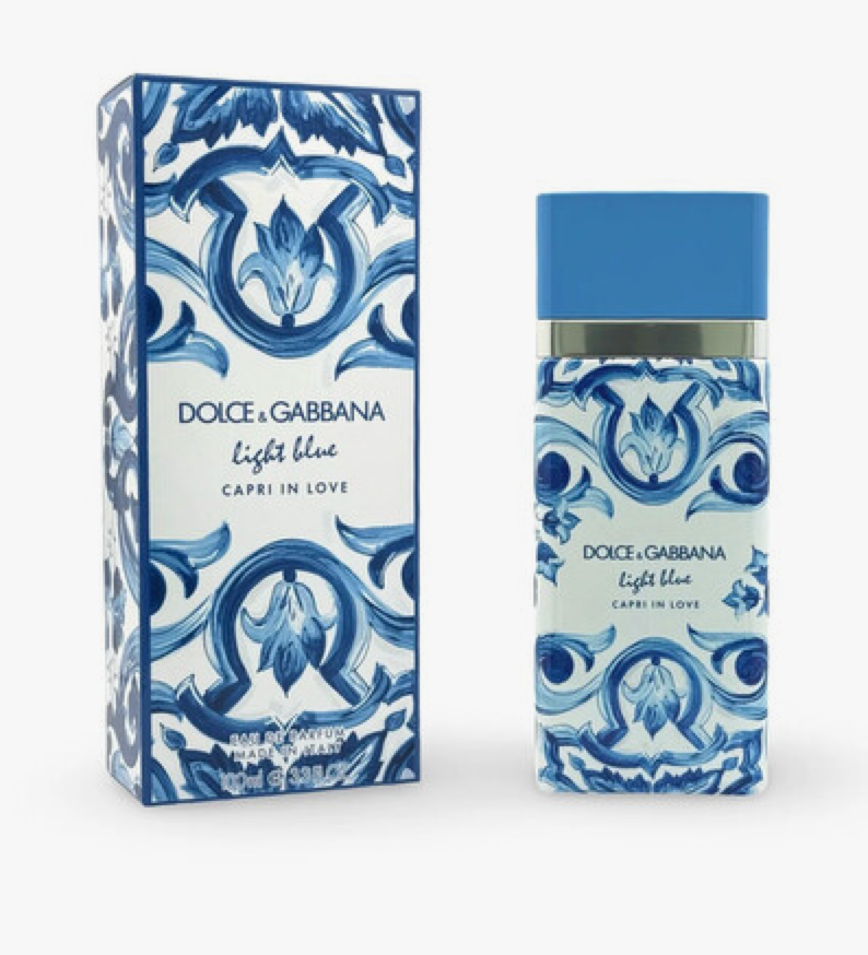 DOLCE & GABBANA LIGTH  BLUE LOVE IN CAPRI 3.4 oz EDP