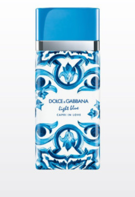 DOLCE & GABBANA LIGTH  BLUE LOVE IN CAPRI 3.4 oz EDP