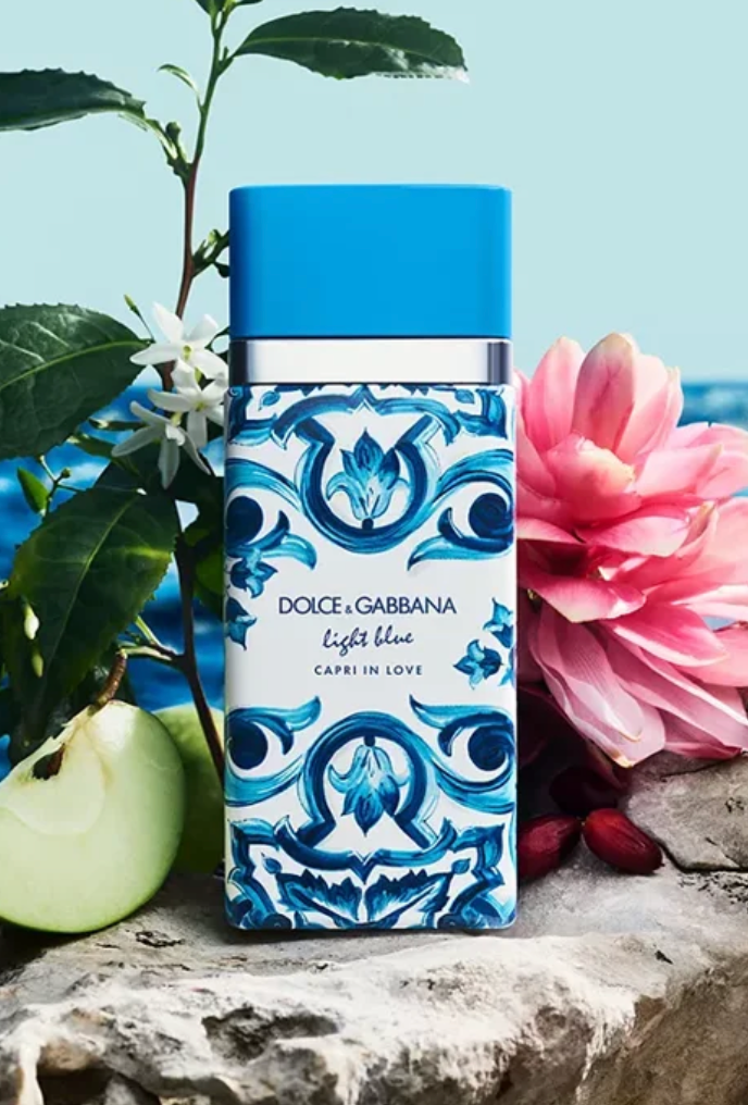 DOLCE & GABBANA LIGTH  BLUE LOVE IN CAPRI 3.4 oz EDP