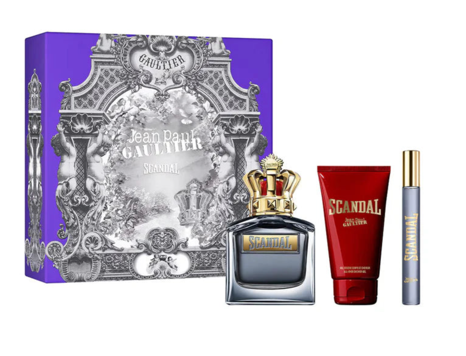 Jean Paul Gaultier Scandal 3-Piece Set 3.4oz Men