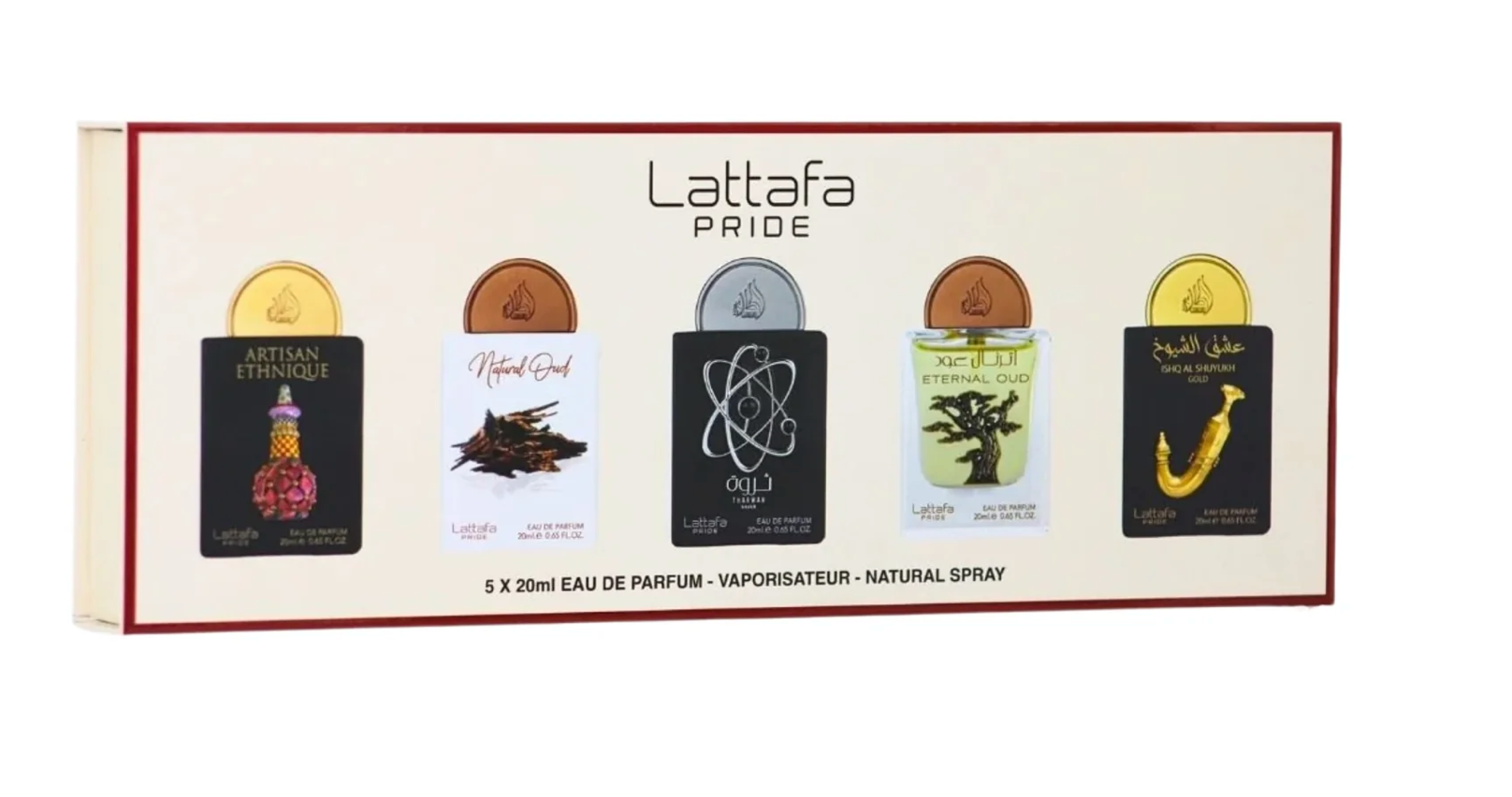 Lattafa Pride Mini 5x 0.5oz Unisex EDP