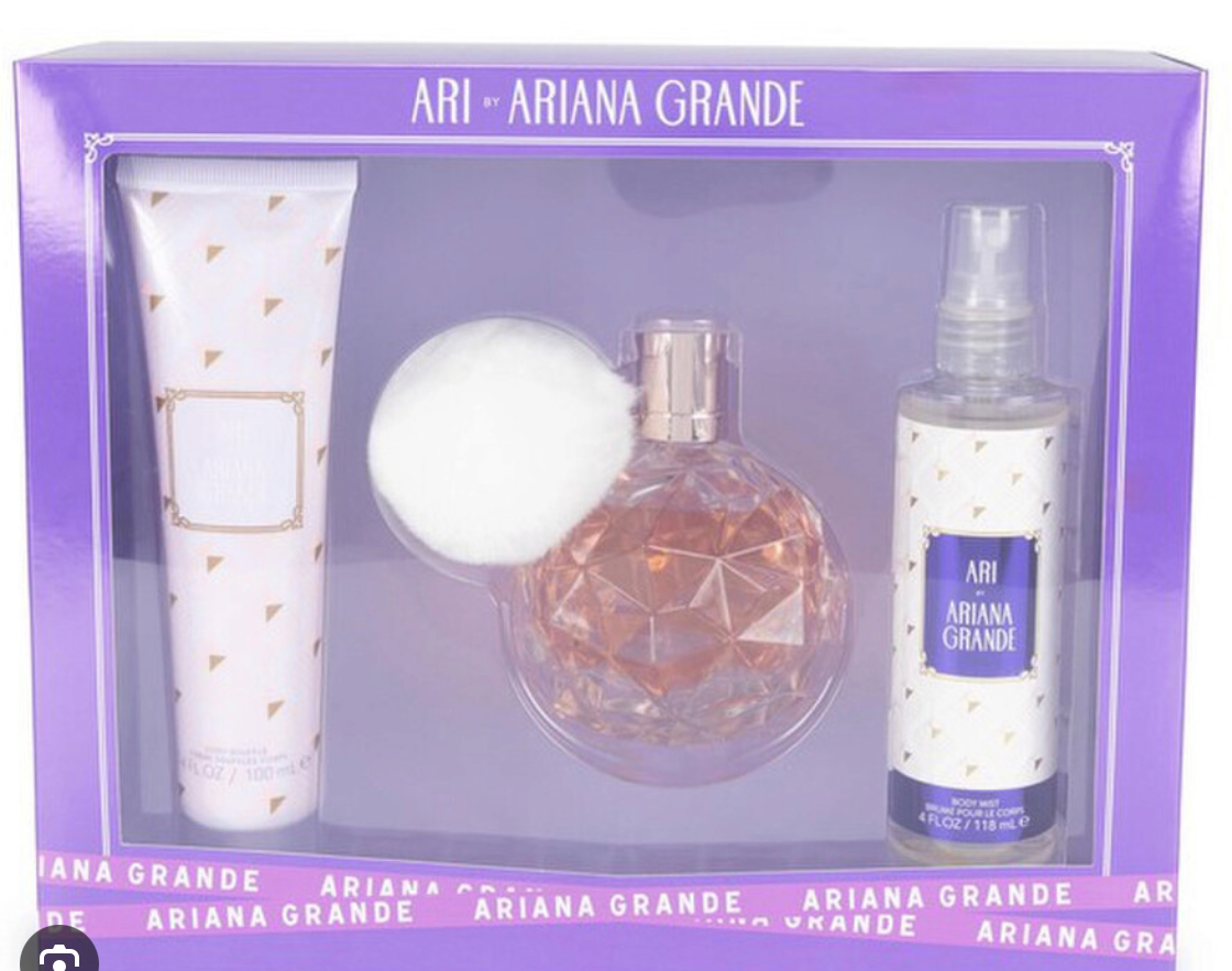 ARIANA GRANDE ARI 3.4 oz EDP L + 4.0 BODY MIST + 3.4 B/C