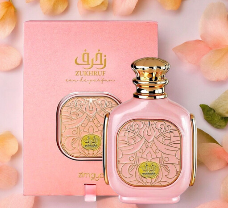 Zimaya Zukhruf Pink Eau de Parfum – 3.4 oz